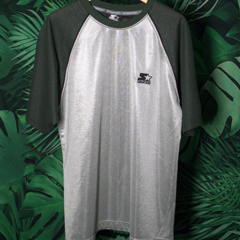 STARTER baseball vintage y2k jersey shirt mesh x cotton mens large street wear